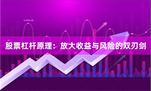 股票杠杆原理：放大收益与风险的双刃剑